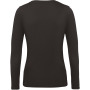 Ladies' organic Inspire long-sleeve T-shirt Black XS