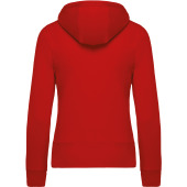 Hooded vest dames Bio Red XS