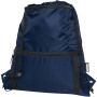 Adventure recycled insulated drawstring bag 9L - Navy