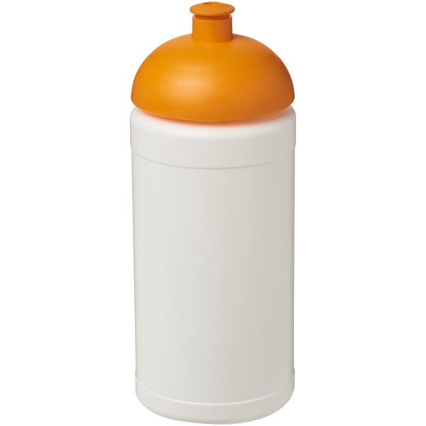Baseline® Plus 500 ml dome lid sport bottle - White/Orange