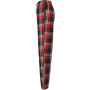 Women's tartan lounge trousers Red / Navy Check L
