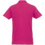 Helios herenpolo met korte mouwen - Magenta - 3XL