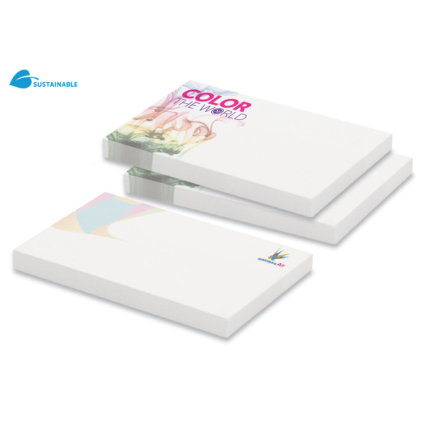 25 adhesive notes, 50x72mm, full-colour