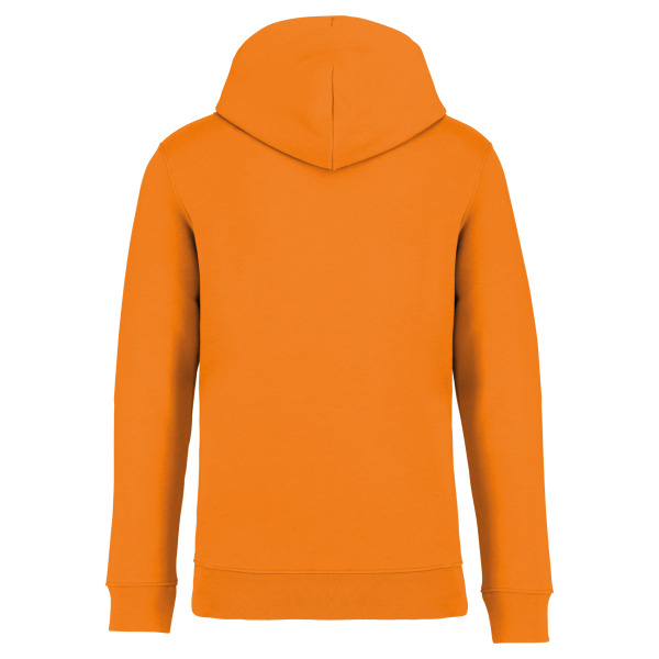 Ecologische uniseks sweater met capuchon Tangerine XL