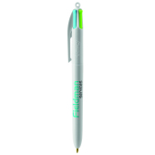 BIC® 4 Colours Fashion balpen + Lanyard 4 Colours Fashion ballpen LP white_UP white_RI white