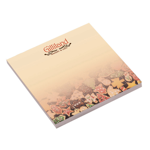 101 mm x 101 mm 25 Sheet Ad Notepads ECO Recycled paper