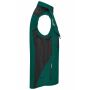 Workwear Softshell Vest - STRONG - - dark-green/black - M