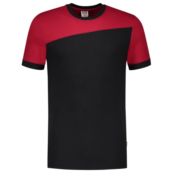 T-shirt Bicolor Naden 102006 Black-Red 8XL