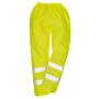 Hi-Vis Rain Trousers, Yellow, L, Portwest