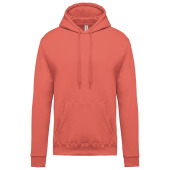 Herensweater met capuchon True Coral L