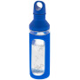 Hover 590 ml glazen drinkfles - Blauw/Transparant