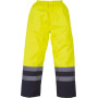Hi vis waterproof over trousers Hi Vis Yellow / Navy M