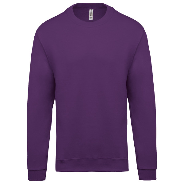 Sweater ronde hals Purple L