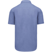 Ace - Heren overhemd korte mouwen Cobalt Blue 6XL