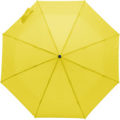 Polyester (170T) paraplu Matilda geel