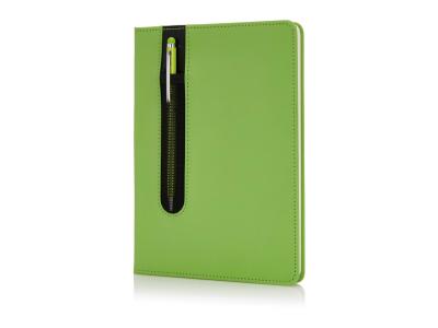 Standaard hardcover PU A5 notitieboek met stylus pen Standaard hardcover PU A5 notitieboek met stylus pen