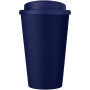 Americano® Eco 350 ml gerecyclede beker met spill-proof deksel - Blauw