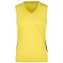 Ladies' Running Tank - yellow/black - XXL