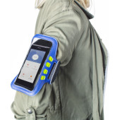 Neopreen telefoonhouder Melina blauw