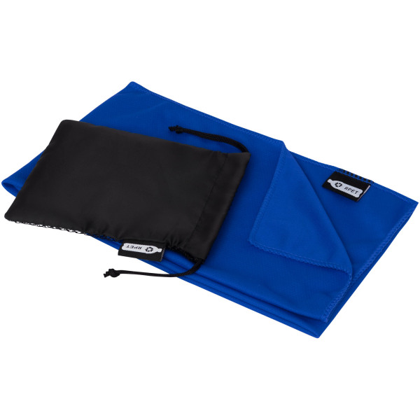 Raquel cooling towel made from recycled PET - Royal blue