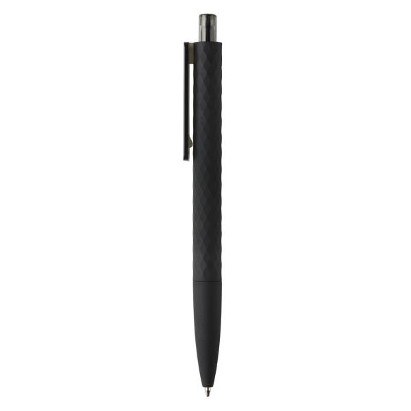 X3 zwart smooth touch pen, zwart
