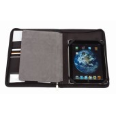 A4-portfolio en tablethouder NOBLESSE - zwart