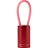 Aluminium zaklamp met glow in de dark Aluminium zaklamp met glow in de dark