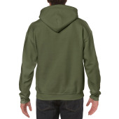 Gildan Sweater Hooded HeavyBlend for him 106c military green M