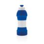 Opvouwbare siliconen sport fles, blauw