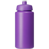 Baseline® Plus grip 500 ml sports lid sport bottle - Purple