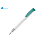 Balpen Apollo hardcolour - Wit / Turquoise