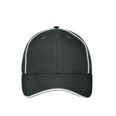 MB6234 6 Panel Workwear Cap - SOLID - carbon one size
