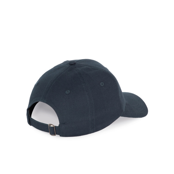 6-Panel-Kappe aus recycelter Baumwolle Navy One Size
