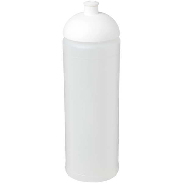 Baseline® Plus grip 750 ml dome lid sport bottle - Transparent/White