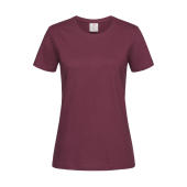 Classic-T Fitted Women - Burgundy Red - XL