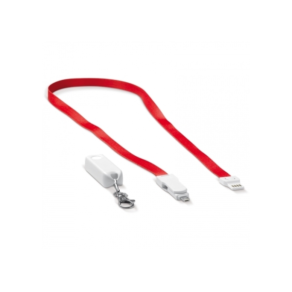 Keycord charging cable 3-in-1