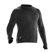 Jobman 5541 Underwear sweater roundneck zwart s