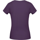Organic Cotton Inspire Crew Neck T-shirt / Woman Urban Purple M