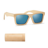 WANAKA - Bamboe zonnebril in bamboe bril
