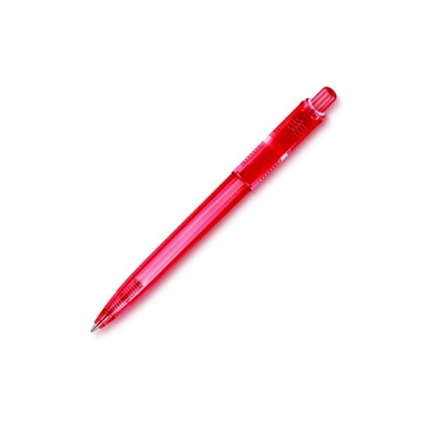 Ball pen Ducal Clear transparent (RX210 refill) - Transparent Red