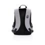 Lima 15" PVC vrije laptop rugzak met RFID & USB, grijs
