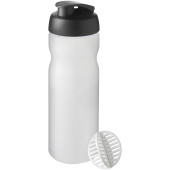Baseline Plus 650 ml shaker-flaska - Svart/Frostad genomskinlig
