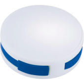 Round 4 poorts USB hub - Wit/Koningsblauw
