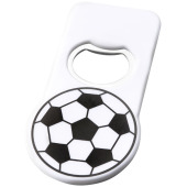 Voetbal flessenopener met magneet Voetbal flessenopener met magneet