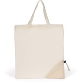 Opvouwbare shopper Natural One Size