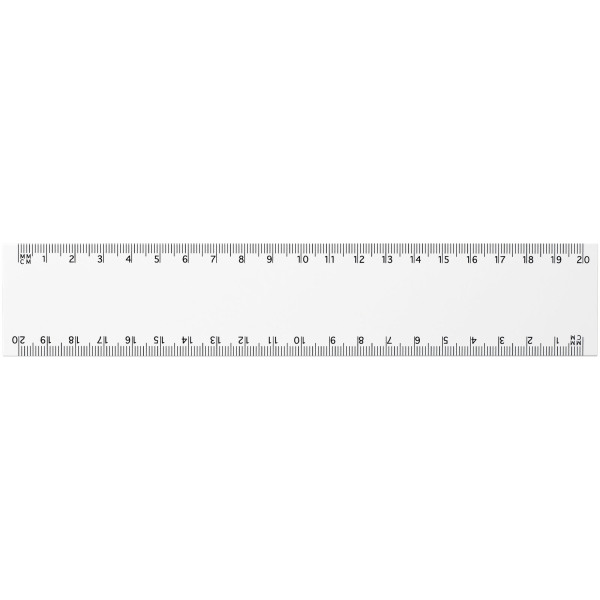 Arc 20 cm flexible ruler - White