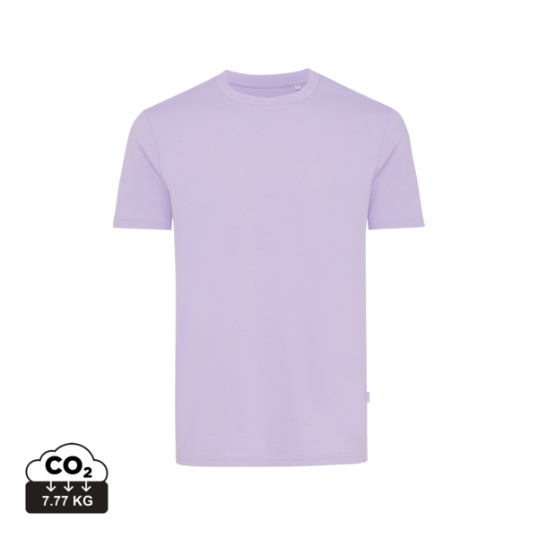 Iqoniq Bryce gerecycled katoen t-shirt, lavendel