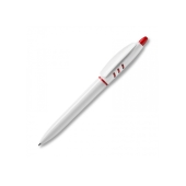 Ball pen S30 hardcolour - White / Red