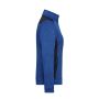 Ladies' Knitted Workwear Fleece Jacket - STRONG - - royal-melange/navy - 4XL