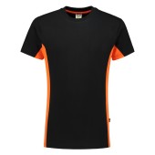 T-shirt Bicolor 102004 Black-Orange 5XL